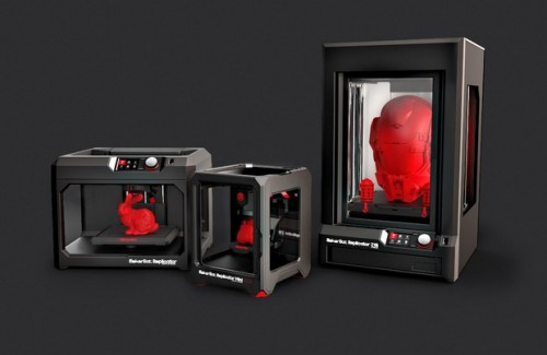 Makerbot 3D yazıcılar.