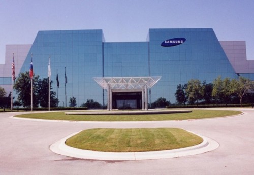 Samsung, üretim tesislerinden birisi.