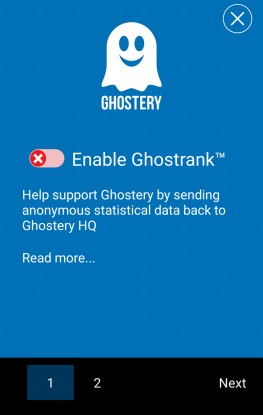 Android için Ghostery Gizlilik Tarayıcısı Hazır