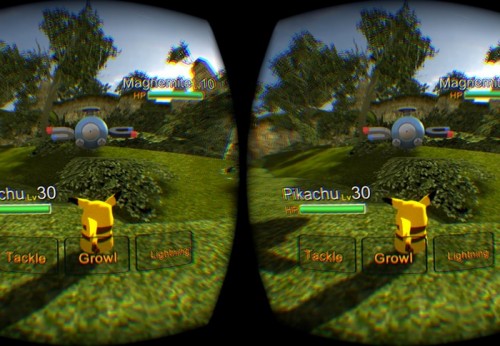 Oculus Rift Pokemon Demosunu Çıkardı