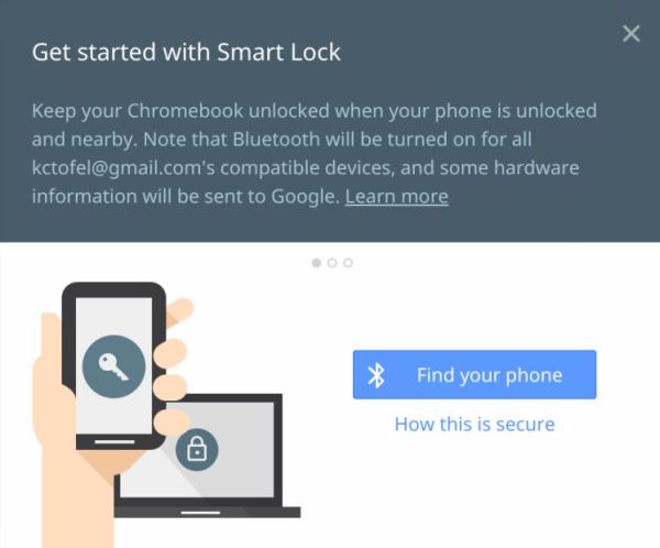 Android Telefon ile Chromebook'u Kilidini Açın!