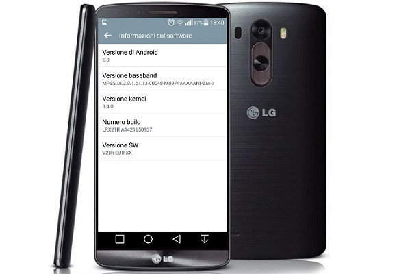 LG G3 Android 5.0 Lolipop Güncelleme Alıyor