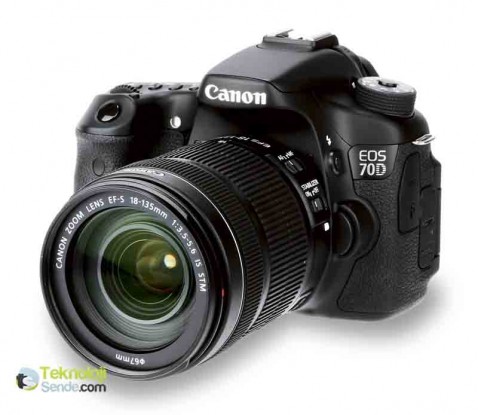 Canon EOS 70D 3 inç boyutunda ekranı, 20.2 Megapiksel çözünürlüğe sahip. Ayrıca Video Çözünürlüğü ise 1920 x 1080 piksel. ISO hassasiyeti ise otomatik olarak, 100- 12800 arası değişmektedir.