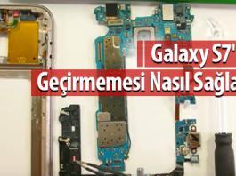Galaxy S7’nin Su Geçirmemesi Nasıl Sağlanıyor?