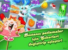 Candy Crush Saga Nisanın İlk günün’de Play Store’da güncelleme Geldi