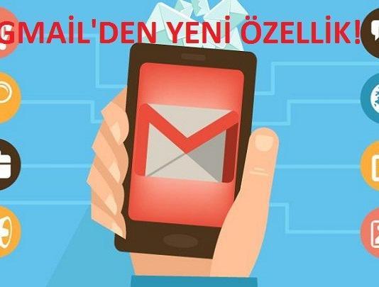 Gmail, Kullanıcılarına Yeni Özelliği Duyurdu