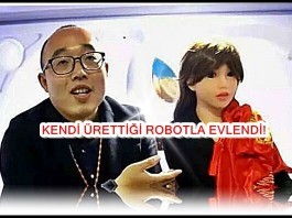 Çinli Adam, Kendi Yaptığı Robotla ”Evlendi”